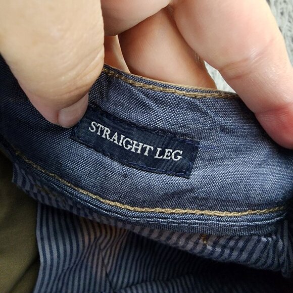 Flag & Anthem Pants Mens 28x32 Tan Stretch Nashville Straight Chino *NWT* - Picture 12 of 15